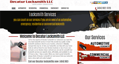 Desktop Screenshot of decaturlocksmithga.com