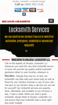 Mobile Screenshot of decaturlocksmithga.com